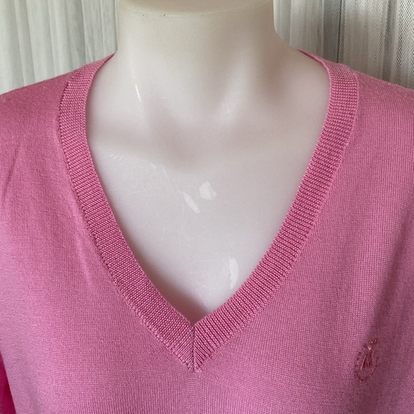 Armani Exchange 100% merino wool, lightweight, v-neckline, sweater! Size Small - Picture 7 of 12